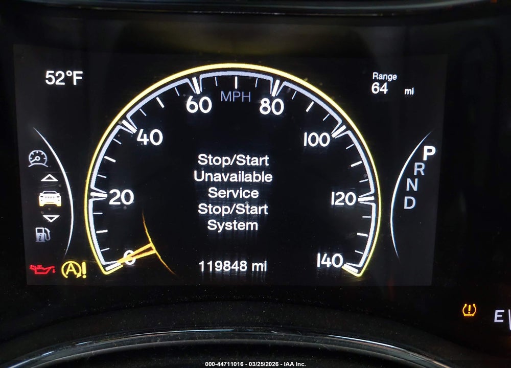 2017 JEEP GRAND CHEROKEE LAREDO 4X4 VIN: 1C4RJFAG3HC872220