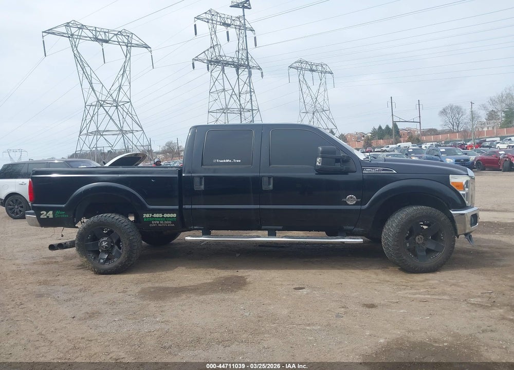 2011 FORD F250 SUPER DUTY VIN: 1FT7W2BTXBEC73839