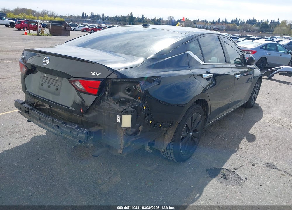 2021 NISSAN ALTIMA SV FWD VIN: 1N4BL4DV0MN334430