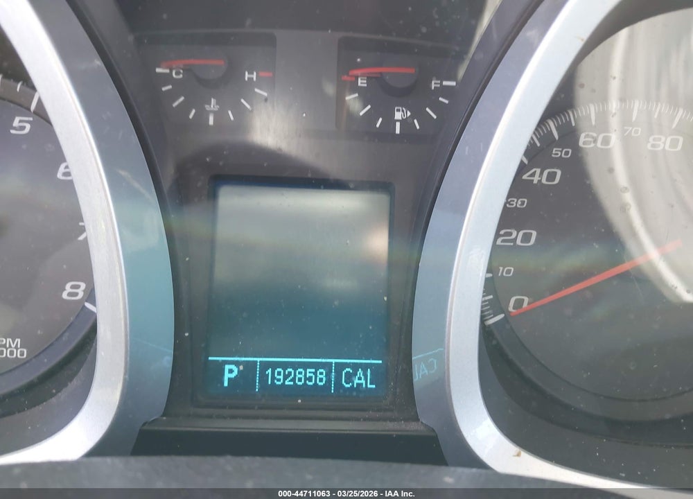 2011 CHEVROLET EQUINOX 1LT VIN: 2GNALDEC7B1186480