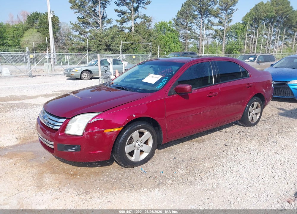 2006 FORD FUSION SE VIN: 3FAFP07126R225829