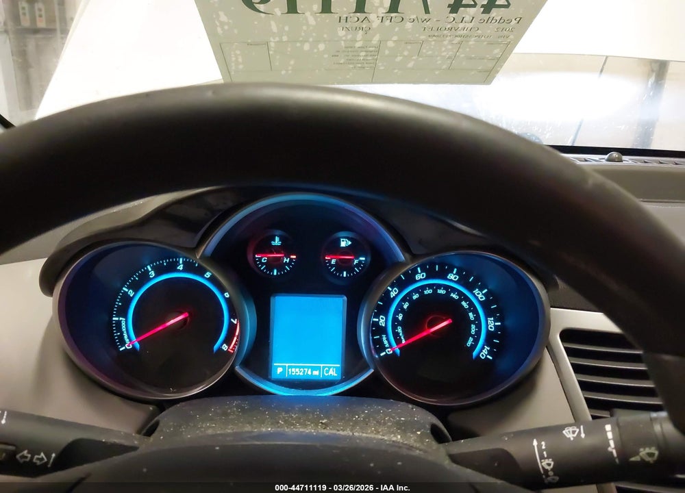 2012 CHEVROLET CRUZE LS VIN: 1G1PC5SH0C7372089