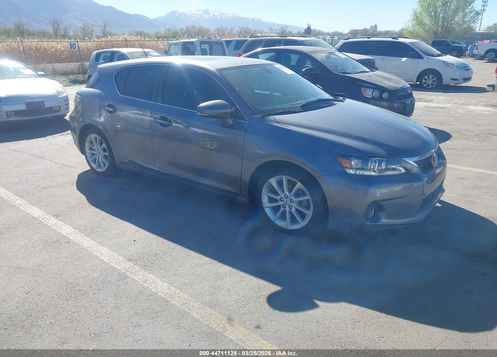 2012 LEXUS CT 200H PREMIUM VIN: JTHKD5BH4C2100171