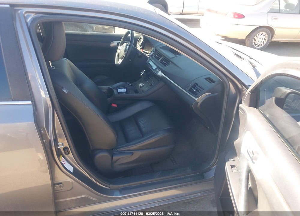 2012 LEXUS CT 200H PREMIUM VIN: JTHKD5BH4C2100171