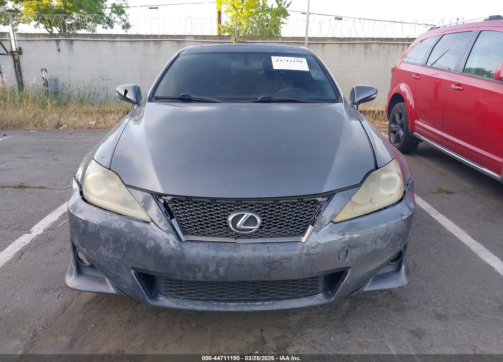 2013 LEXUS IS 250 VIN: JTHBF5C29D5191944