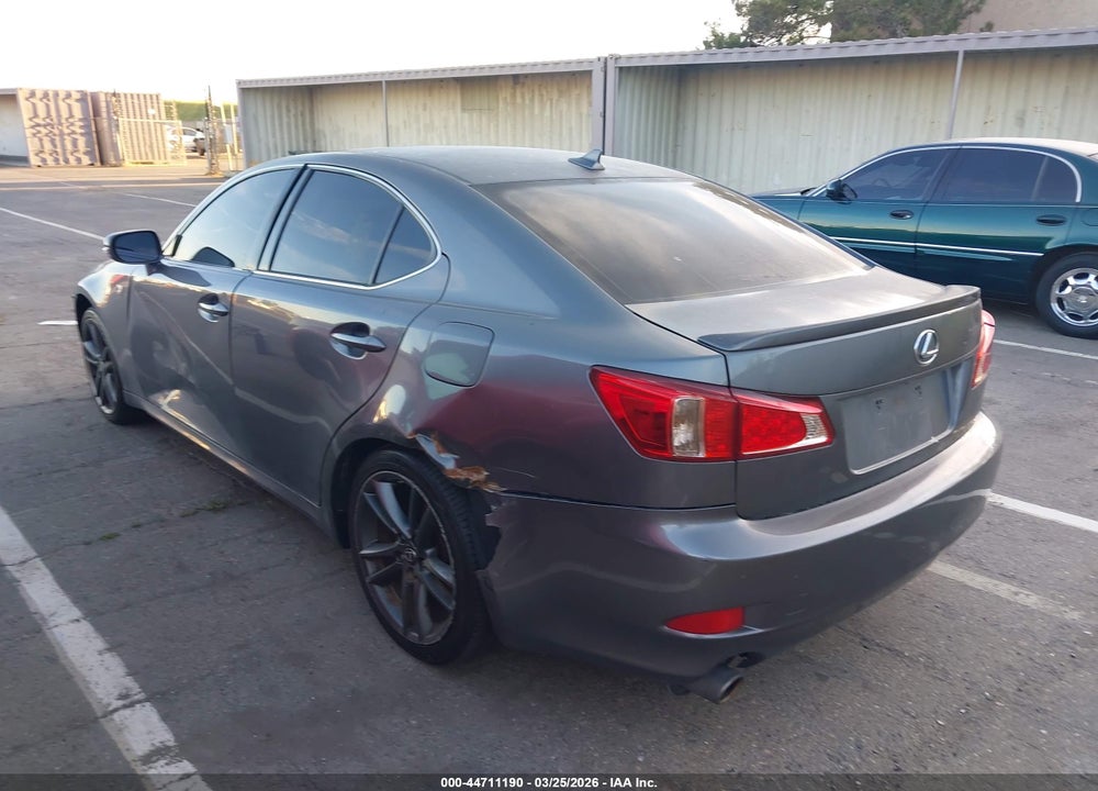 2013 LEXUS IS 250 VIN: JTHBF5C29D5191944