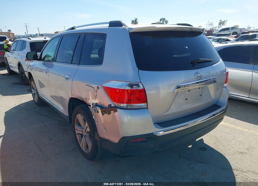 2013 TOYOTA HIGHLANDER LIMITED V6 VIN: 5TDYK3EH4DS112607