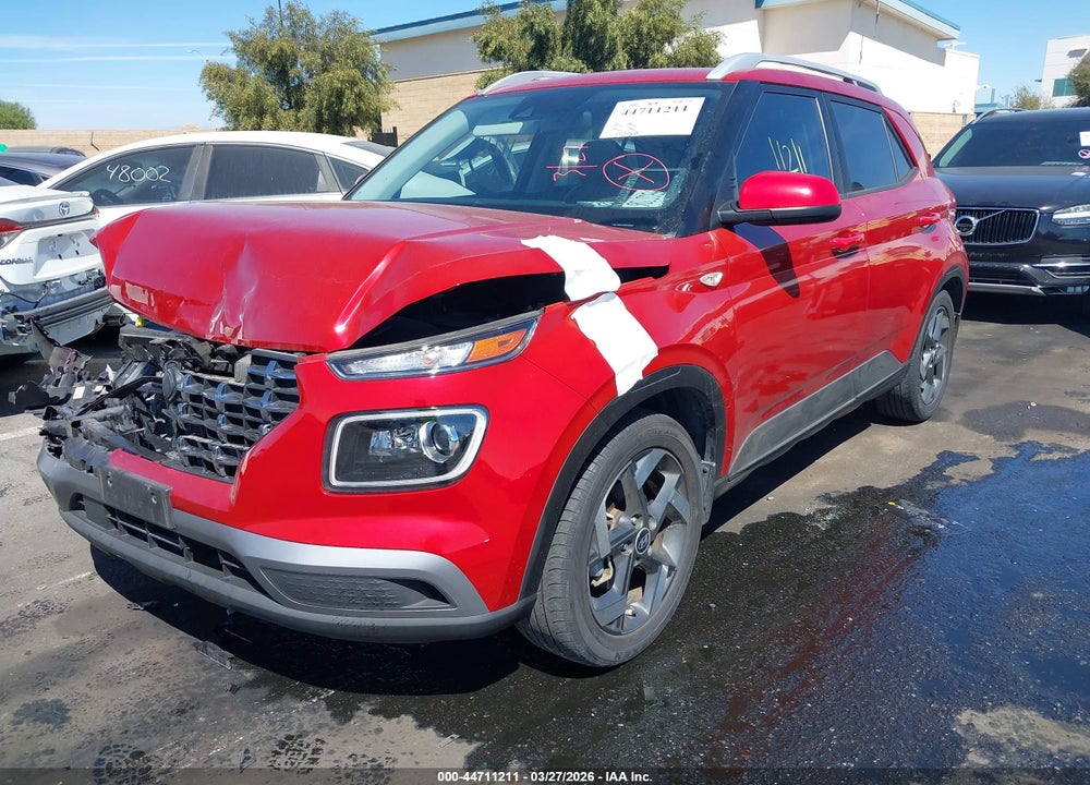 2022 HYUNDAI VENUE LIMITED VIN: KMHRC8A34NU186692