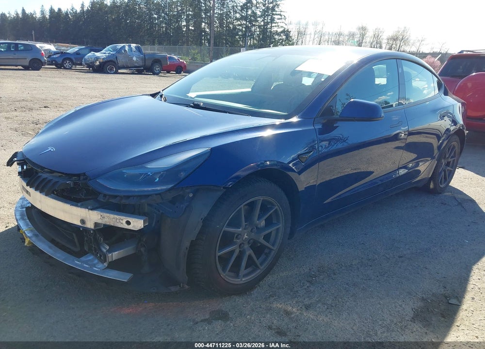 2021 TESLA MODEL 3 LONG RANGE DUAL MOTOR ALL-WHEEL DRIVE VIN: 5YJ3E1EB8MF085482