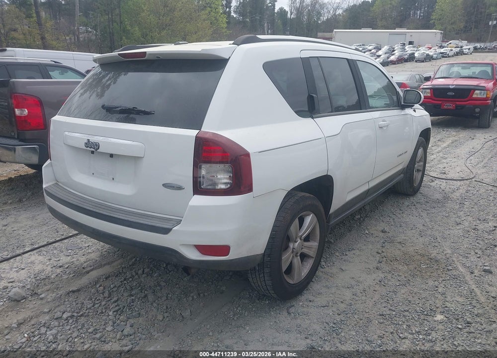 2014 JEEP COMPASS LATITUDE VIN: 1C4NJCEB1ED628454