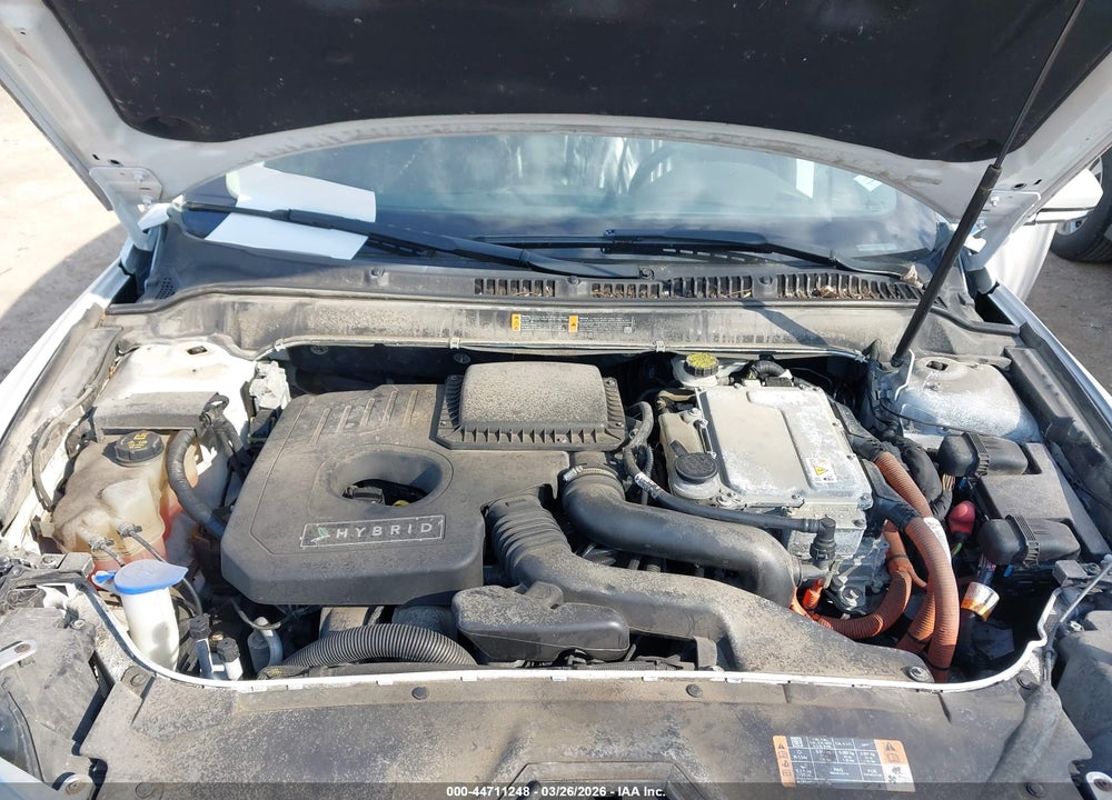 2015 LINCOLN MKZ HYBRID VIN: 3LN6L2LU6FR612123
