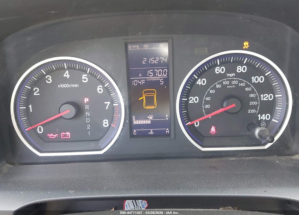 2010 HONDA CR-V EX-L VIN: 5J6RE4H7XAL098255