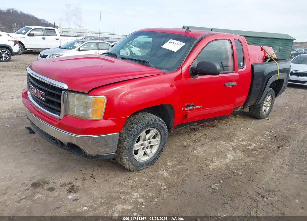 2007 GMC SIERRA 1500 SLE1 VIN: 1GTEK19J47Z629235
