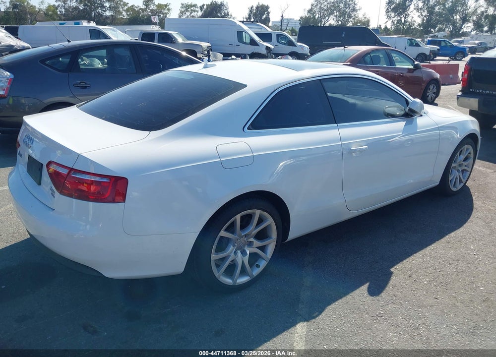 2012 AUDI A5 2.0T PREMIUM VIN: WAUCFAFR2CA004148