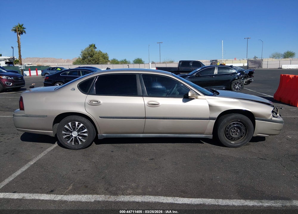 2003 CHEVROLET IMPALA VIN: 2G1WF52E739429072