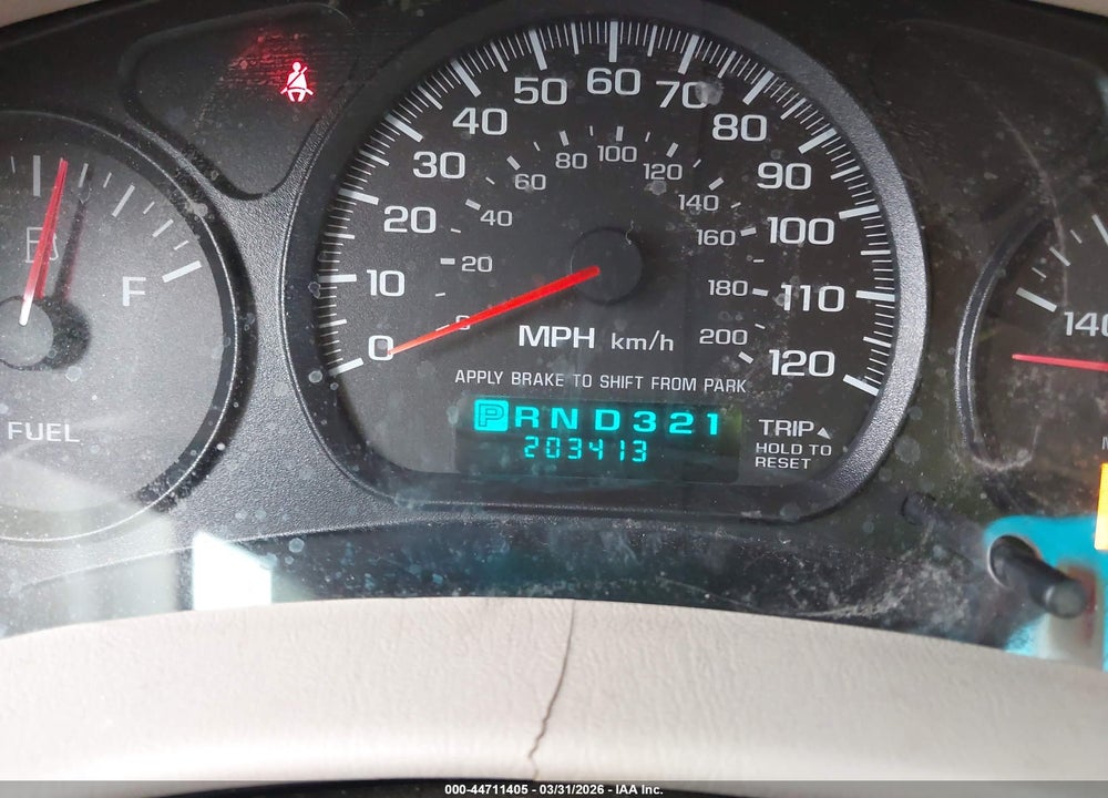 2003 CHEVROLET IMPALA VIN: 2G1WF52E739429072