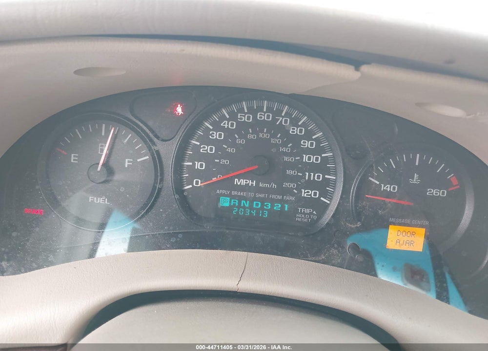 2003 CHEVROLET IMPALA VIN: 2G1WF52E739429072