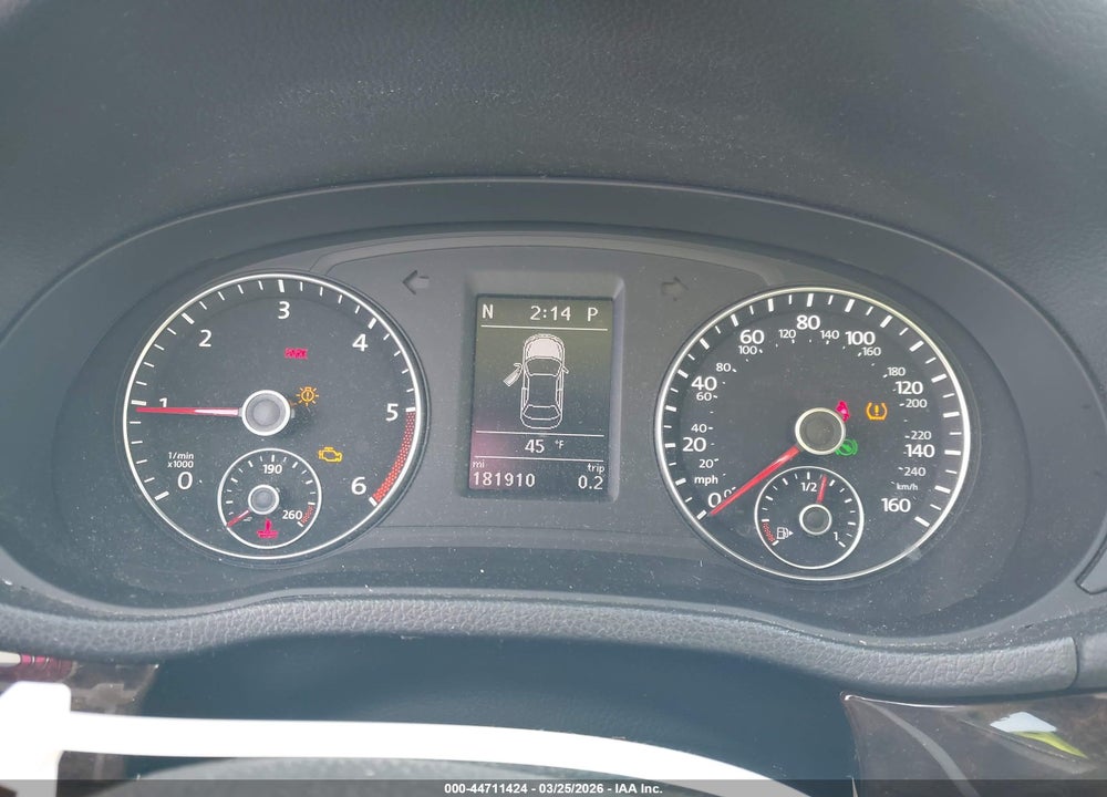 2014 VOLKSWAGEN PASSAT 2.0L TDI SEL PREMIUM VIN: 1VWCN7A31EC071517