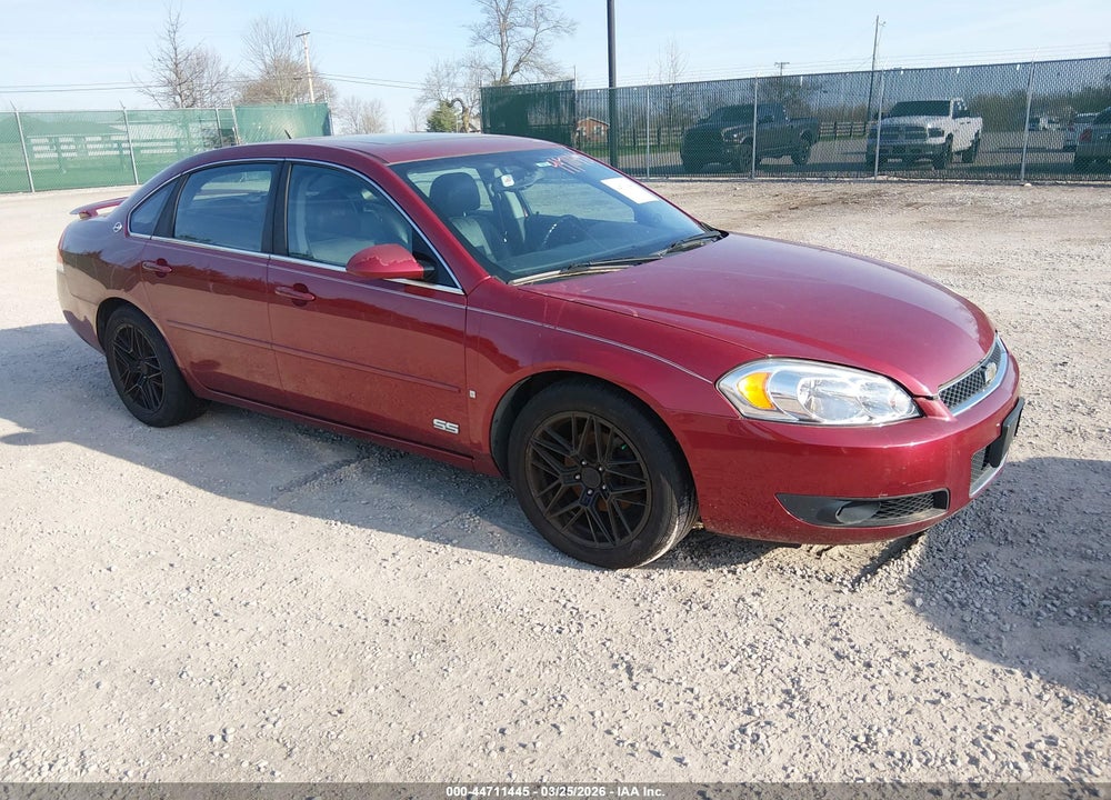 2008 CHEVROLET IMPALA SS VIN: 2G1WD58C189162028