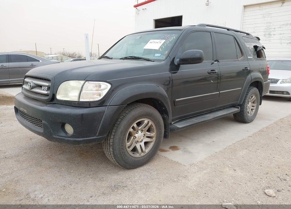 2004 TOYOTA SEQUOIA LIMITED V8 VIN: 5TDZT38A74S230828