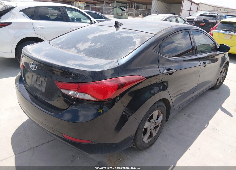 2014 HYUNDAI ELANTRA SE VIN: KMHDH4AE3EU108037