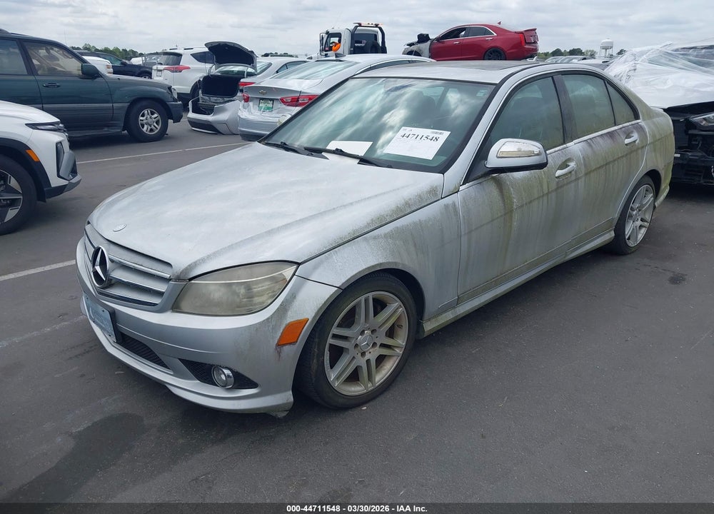 2008 MERCEDES-BENZ C 350 SPORT VIN: WDDGF56XX8R029047