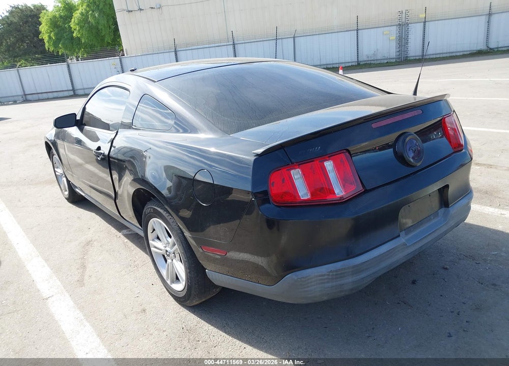 2010 FORD MUSTANG V6/V6 PREMIUM VIN: 1ZVBP8AN2A5115567