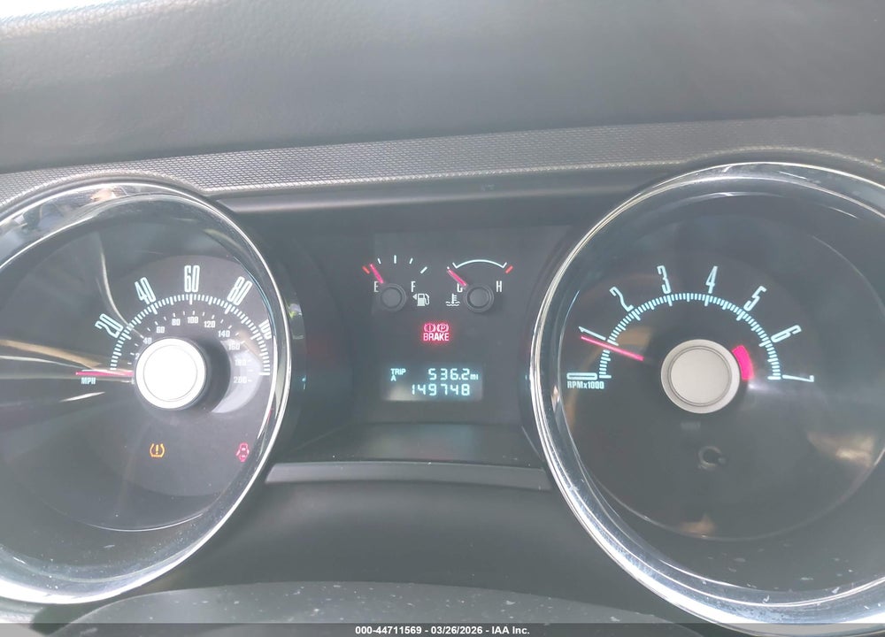2010 FORD MUSTANG V6/V6 PREMIUM VIN: 1ZVBP8AN2A5115567