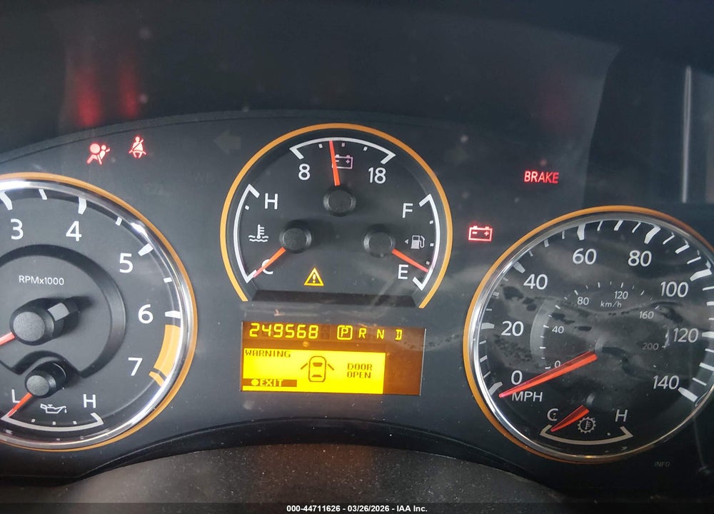 2010 NISSAN ARMADA TITANIUM VIN: 5N1BA0ND7AN617512