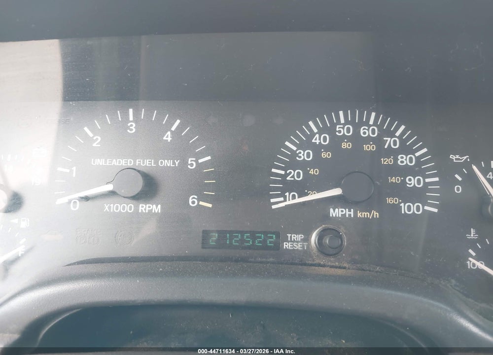1999 JEEP CHEROKEE CLASSIC/SPORT VIN: 1J4FF68S6XL527691
