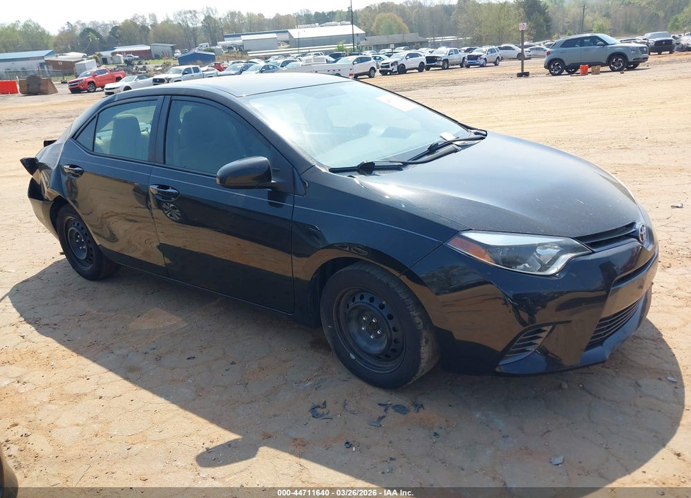 2016 TOYOTA COROLLA LE VIN: 2T1BURHE6GC674512