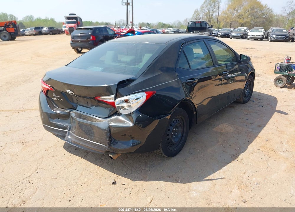 2016 TOYOTA COROLLA LE VIN: 2T1BURHE6GC674512