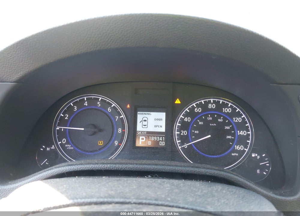 2013 INFINITI G37 JOURNEY VIN: JN1CV6AP5DM710719