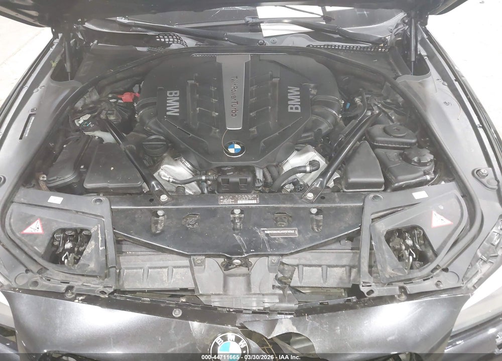 2011 BMW 550I VIN: WBAFR9C5XBC758678