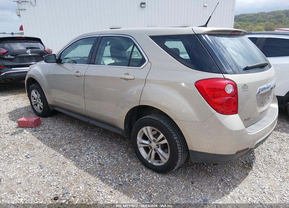 2011 CHEVROLET EQUINOX LS VIN: 2CNALBEC3B6247559