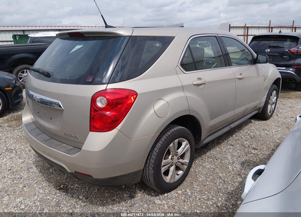 2011 CHEVROLET EQUINOX LS VIN: 2CNALBEC3B6247559