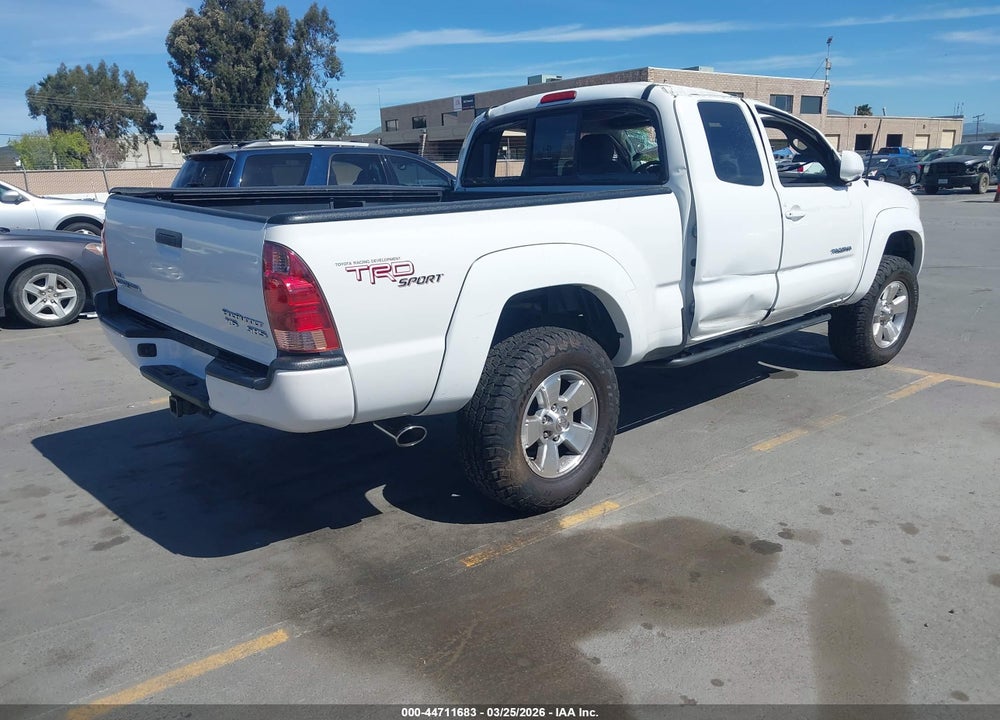 2008 TOYOTA TACOMA PRERUNNER V6 VIN: 5TETU62N88Z566366