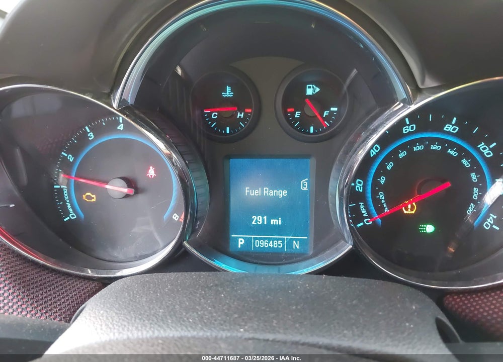 2011 CHEVROLET CRUZE 1LT VIN: 1G1PF5S98B7284888