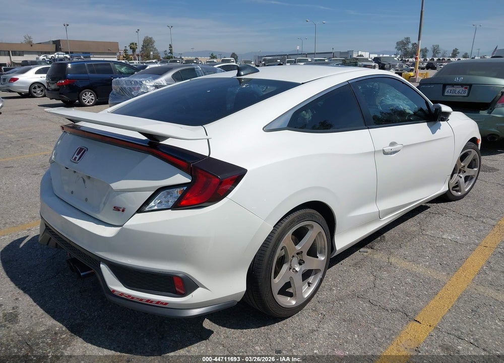 2018 HONDA CIVIC SI VIN: 2HGFC3A58JH754565