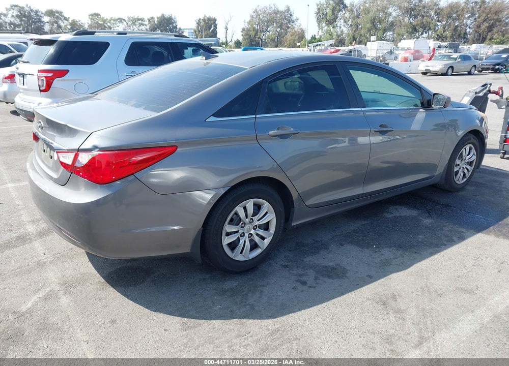 2012 HYUNDAI SONATA GLS VIN: 5NPEB4ACXCH405631