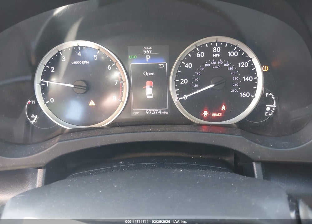 2015 LEXUS IS 250 VIN: JTHBF1D23F5071597