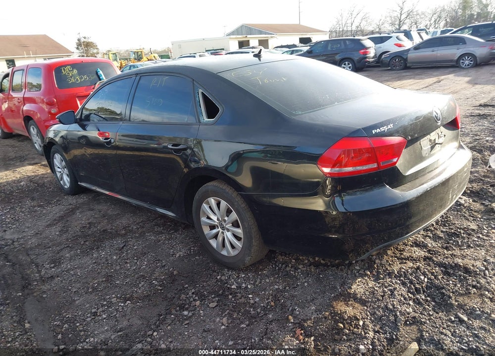 2012 VOLKSWAGEN PASSAT 2.5L S VIN: 1VWAH7A3XCC089459