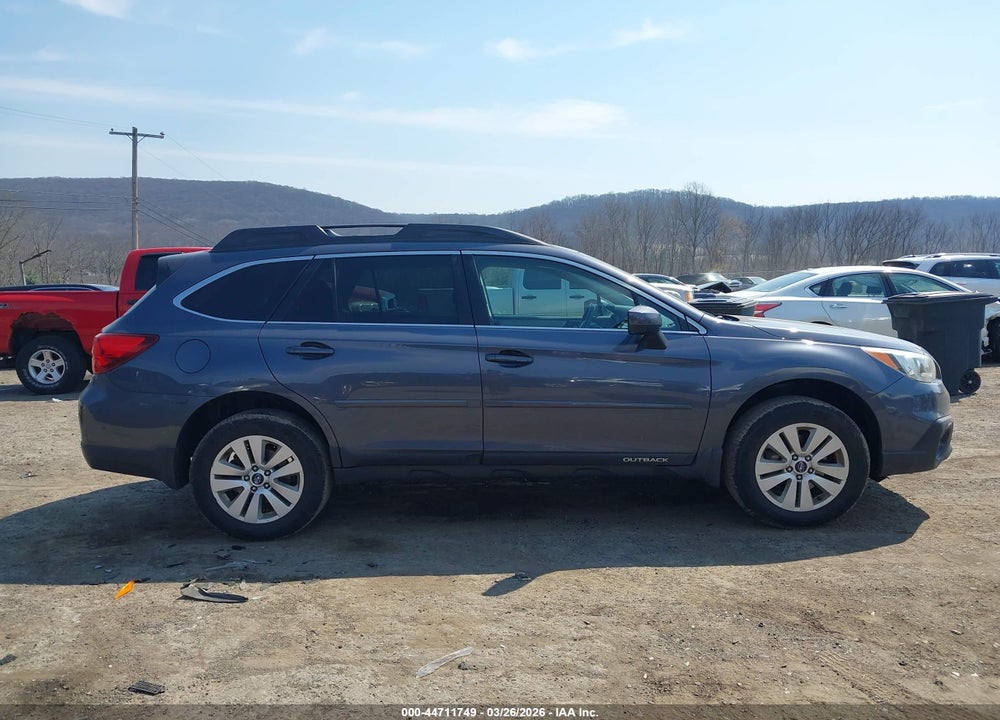 2016 SUBARU OUTBACK 2.5I PREMIUM VIN: 4S4BSADC8G3311404