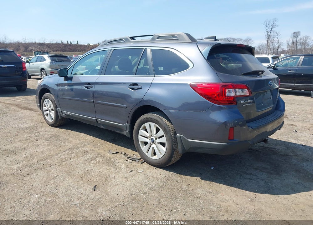 2016 SUBARU OUTBACK 2.5I PREMIUM VIN: 4S4BSADC8G3311404