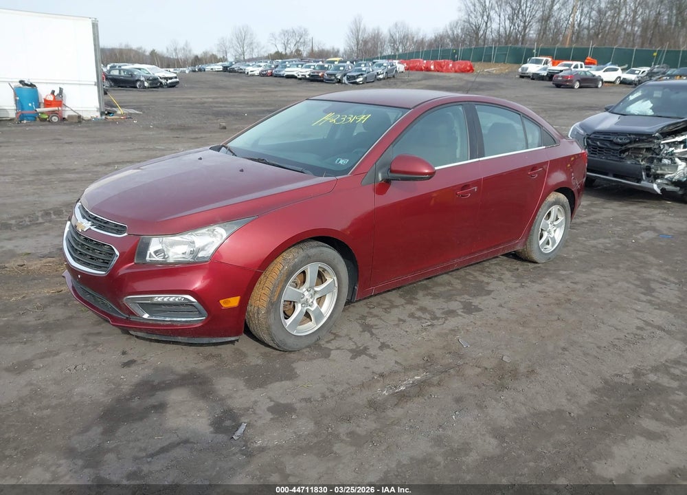 2015 CHEVROLET CRUZE 1LT AUTO VIN: 1G1PC5SB8F7287016