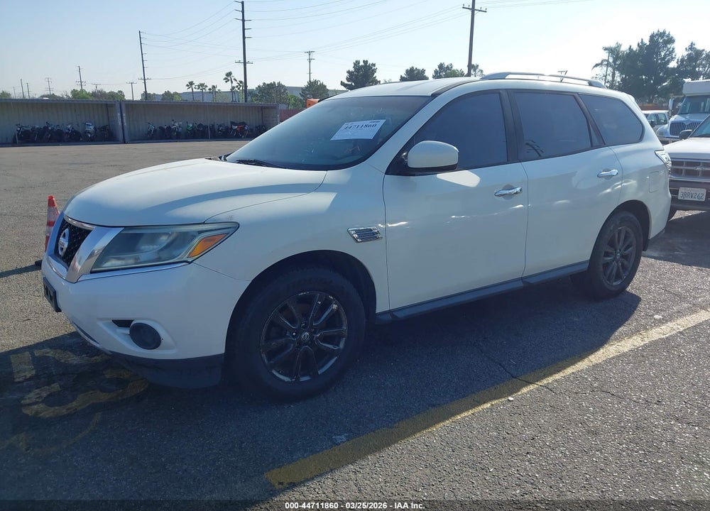 2013 NISSAN PATHFINDER SV VIN: 5N1AR2MN9DC637867