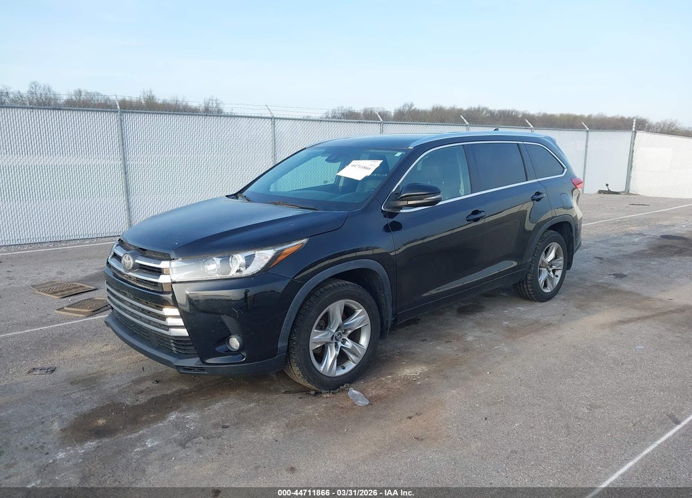 2017 TOYOTA HIGHLANDER LIMITED VIN: 5TDDZRFH5HS382592