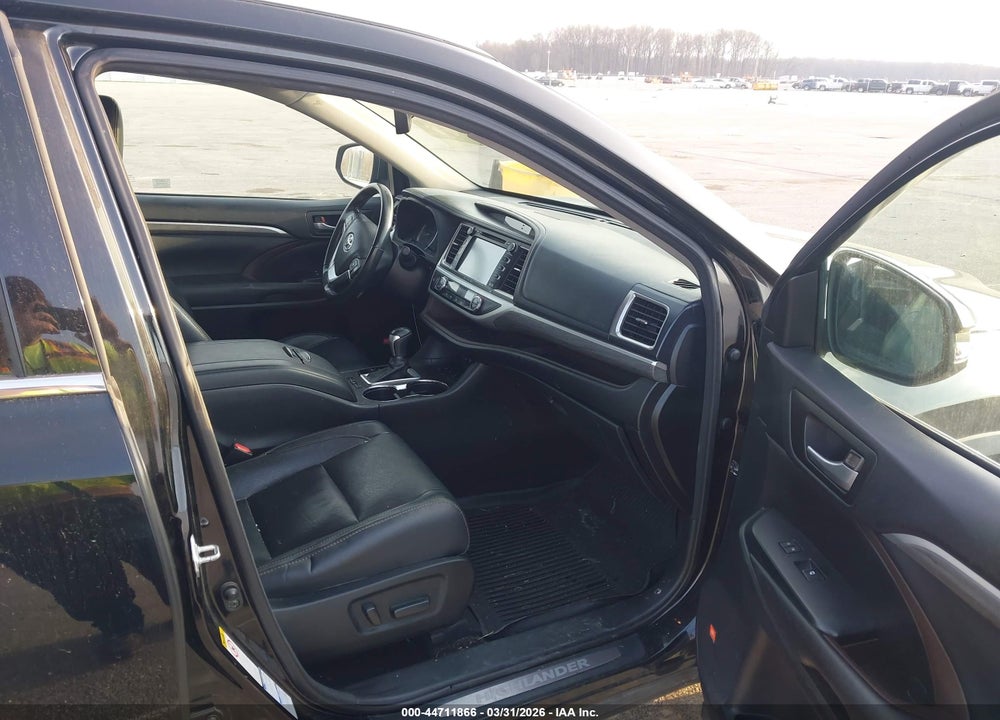 2017 TOYOTA HIGHLANDER LIMITED VIN: 5TDDZRFH5HS382592