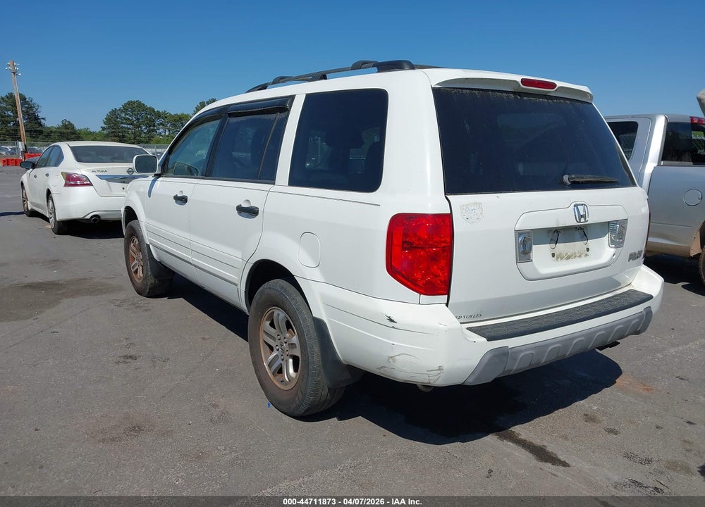 2003 HONDA PILOT EX VIN: 2HKYF184X3H537111