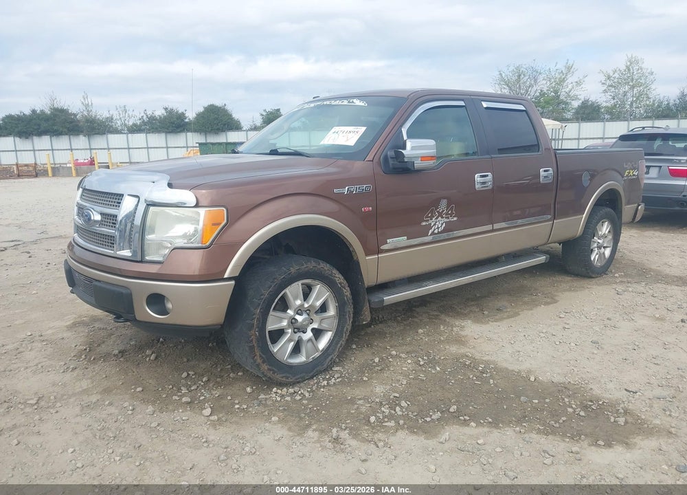 2011 FORD F-150 LARIAT VIN: 1FTFW1ET2BFC71286